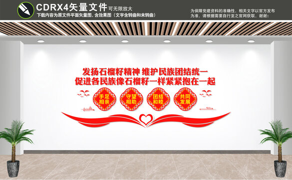 民族團結(jié)文化墻