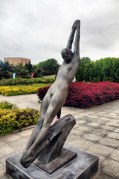 青岛雕塑公园城市雕塑