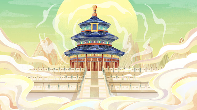新國風(fēng)建筑天壇