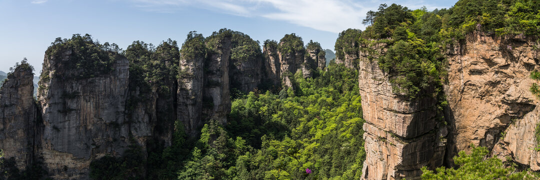 黄石寨九重璧全景