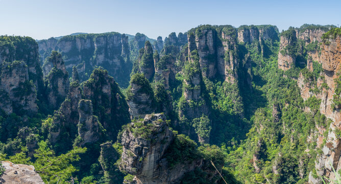 张家界全景图