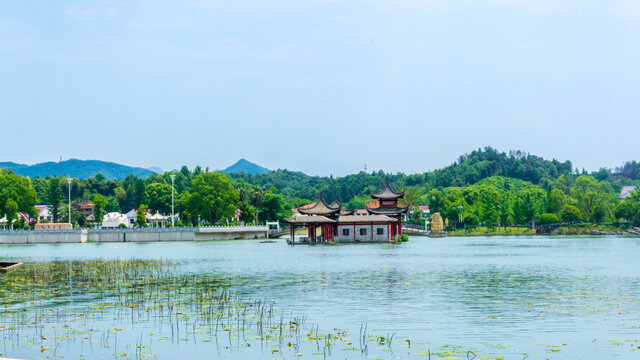 印山湖水景