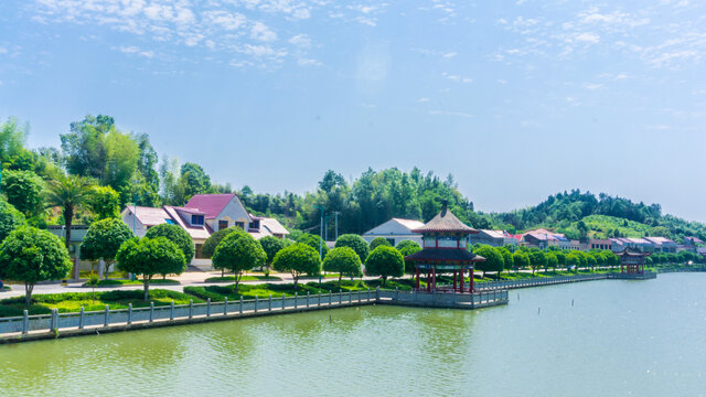 印山湖水景