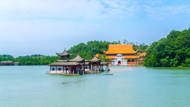 印山湖水景