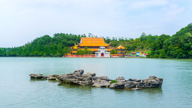 印山湖水景