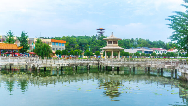 印山湖水景