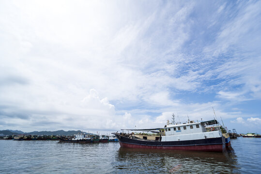 海边渔港