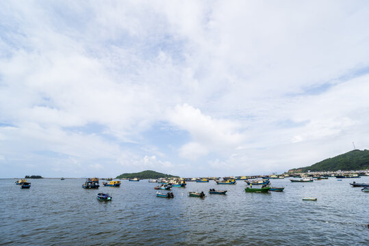 海边渔港