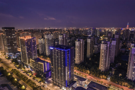 常州夜景航拍