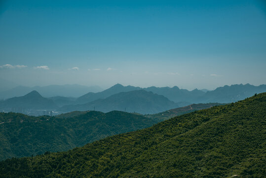 群山远景