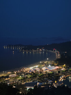 珠海海滨夜景