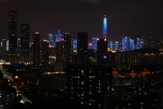 深圳高楼夜景