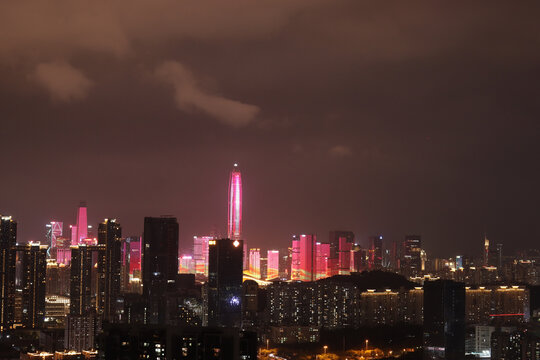 深圳高楼夜景