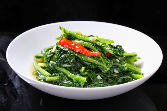 蒜泥油麥菜