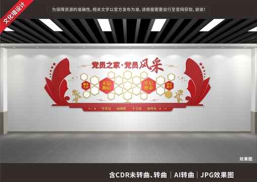 黨員風(fēng)采照片墻
