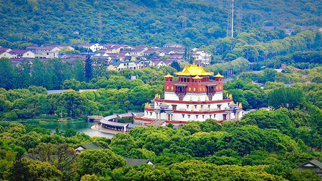 灵山寺庙