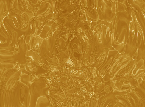 金色水波纹