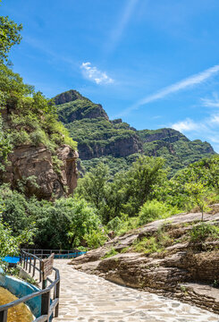 北京密云捧河风景区风光