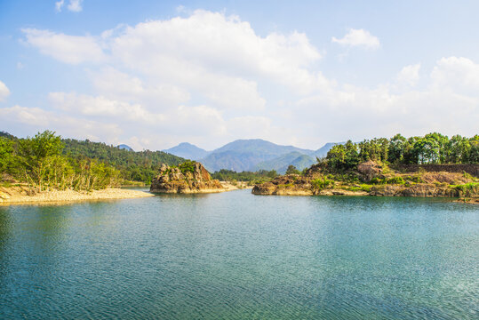 楠溪江山水风光