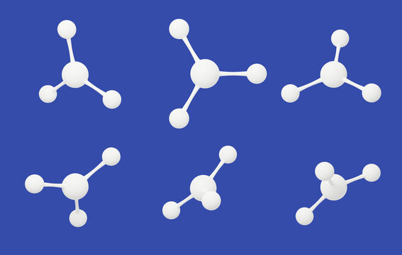 微觀基因分子科學研究結構3D