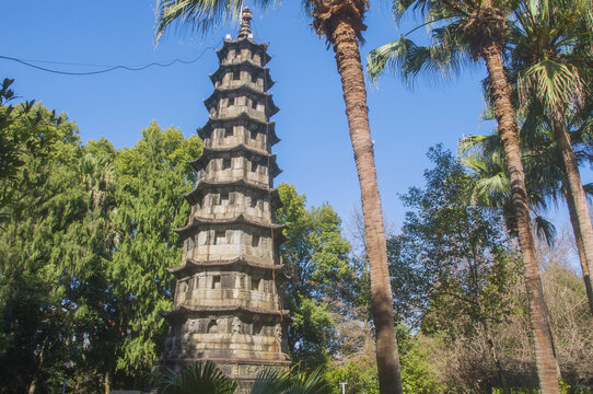 古田古迹景点吉祥塔