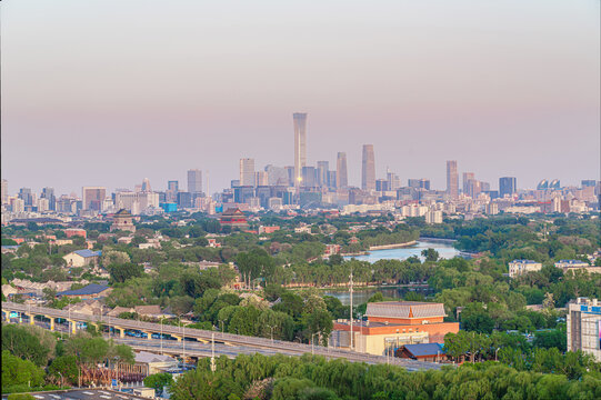 北京地标建筑全景