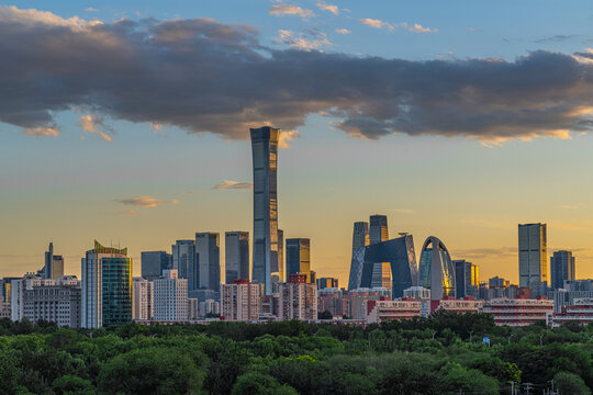 北京地标建筑国贸cbd