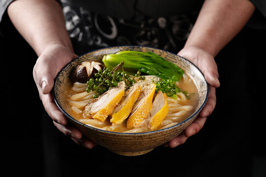 鸡肉乌冬面