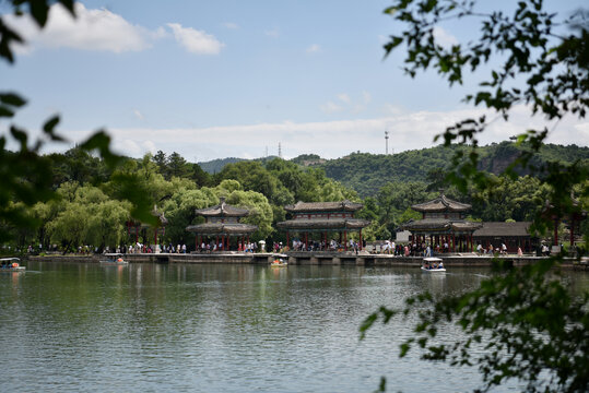 避暑山庄夏景