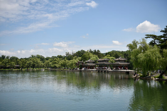 避暑山庄夏景