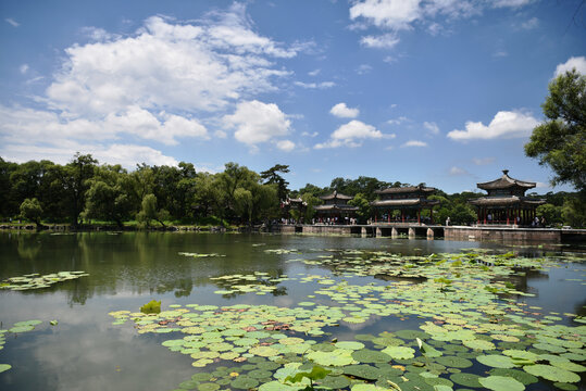 避暑山庄夏景