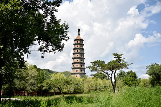 避暑山庄夏景