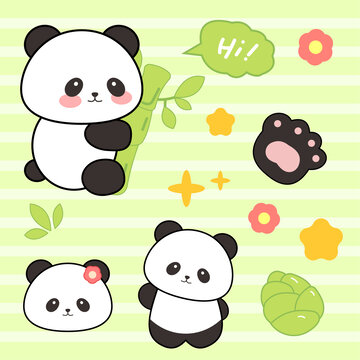 熊貓貼紙