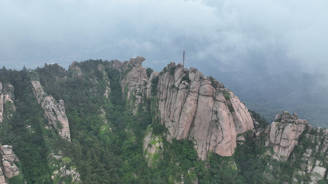 高山云雾云雾缭绕