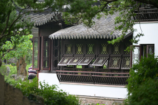 古猗园中式古建筑