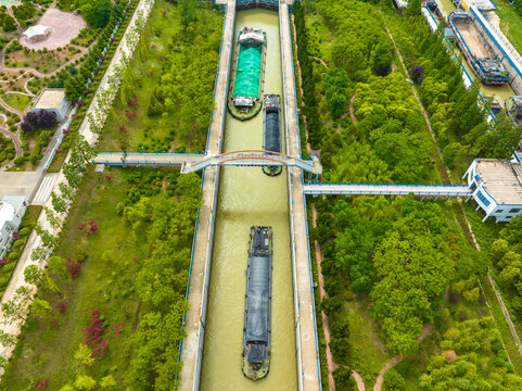 京杭大运河台儿庄段