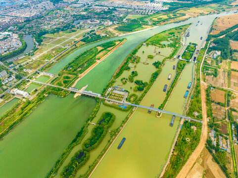 京杭大运河台儿庄段