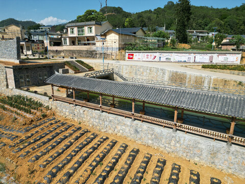 西畴县新马街乡石碑村小组航拍