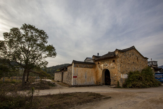 福建武夷山陈村古村落