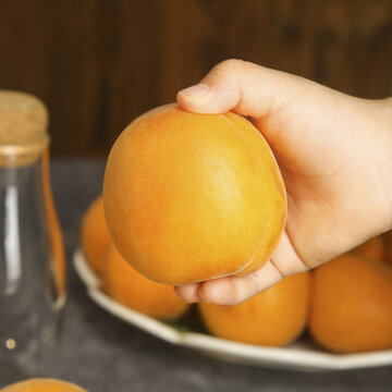 新鲜大黄杏