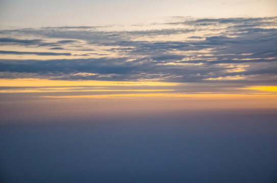 夕阳天空