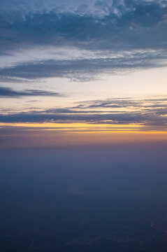 夕阳天空