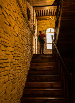 城堡内部楼梯
