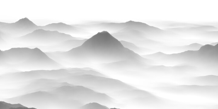云霧山水