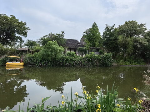 江南水乡农村美景乡村旅游