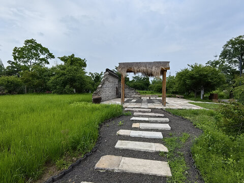 浙江农村乡村旅游南梅村