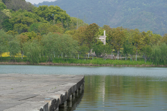 杭州湘湖春色