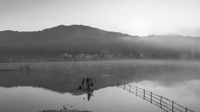 水墨山水风景