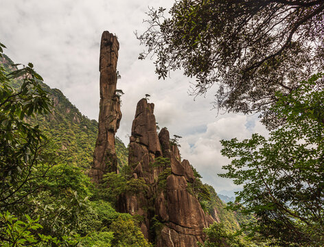 中国江西上饶三清山风光