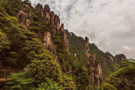 中国江西上饶三清山风光